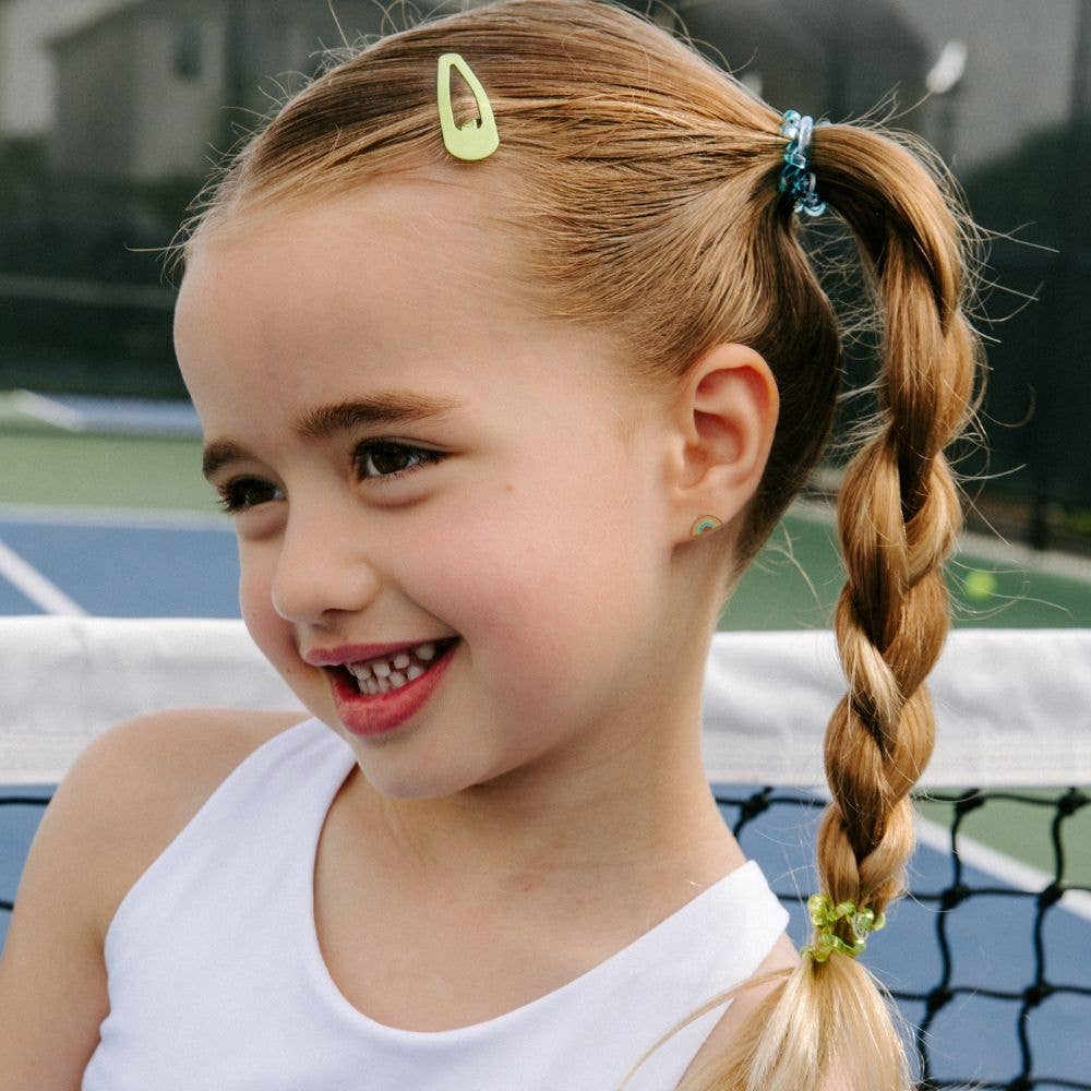Summer Brights Snap Clip Lime