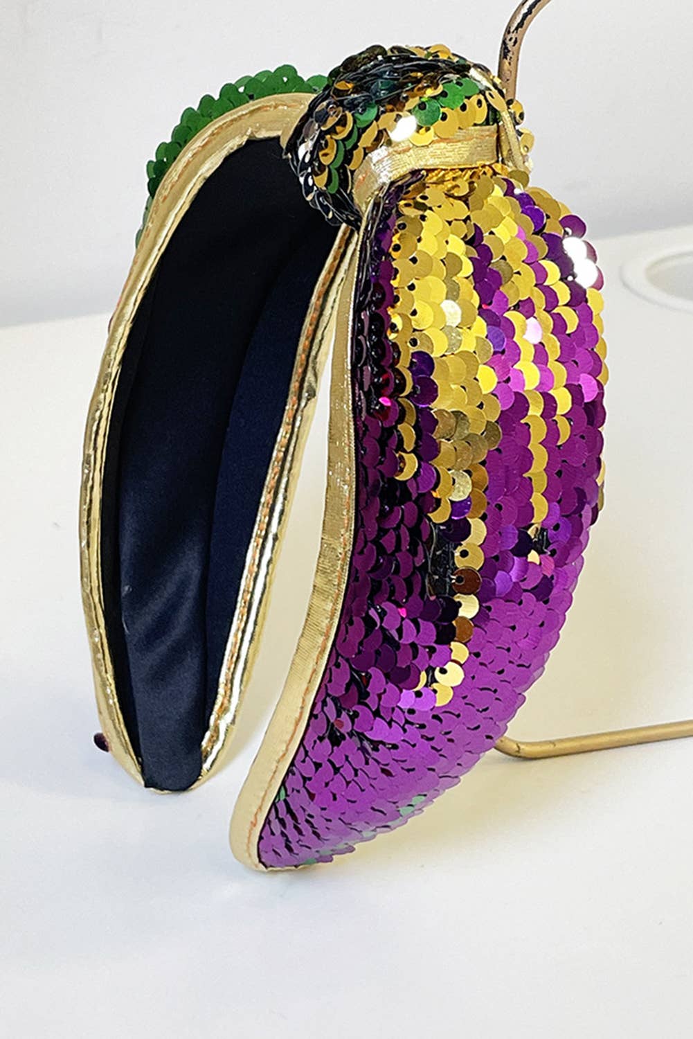 Mardi Gras Sequined Headband