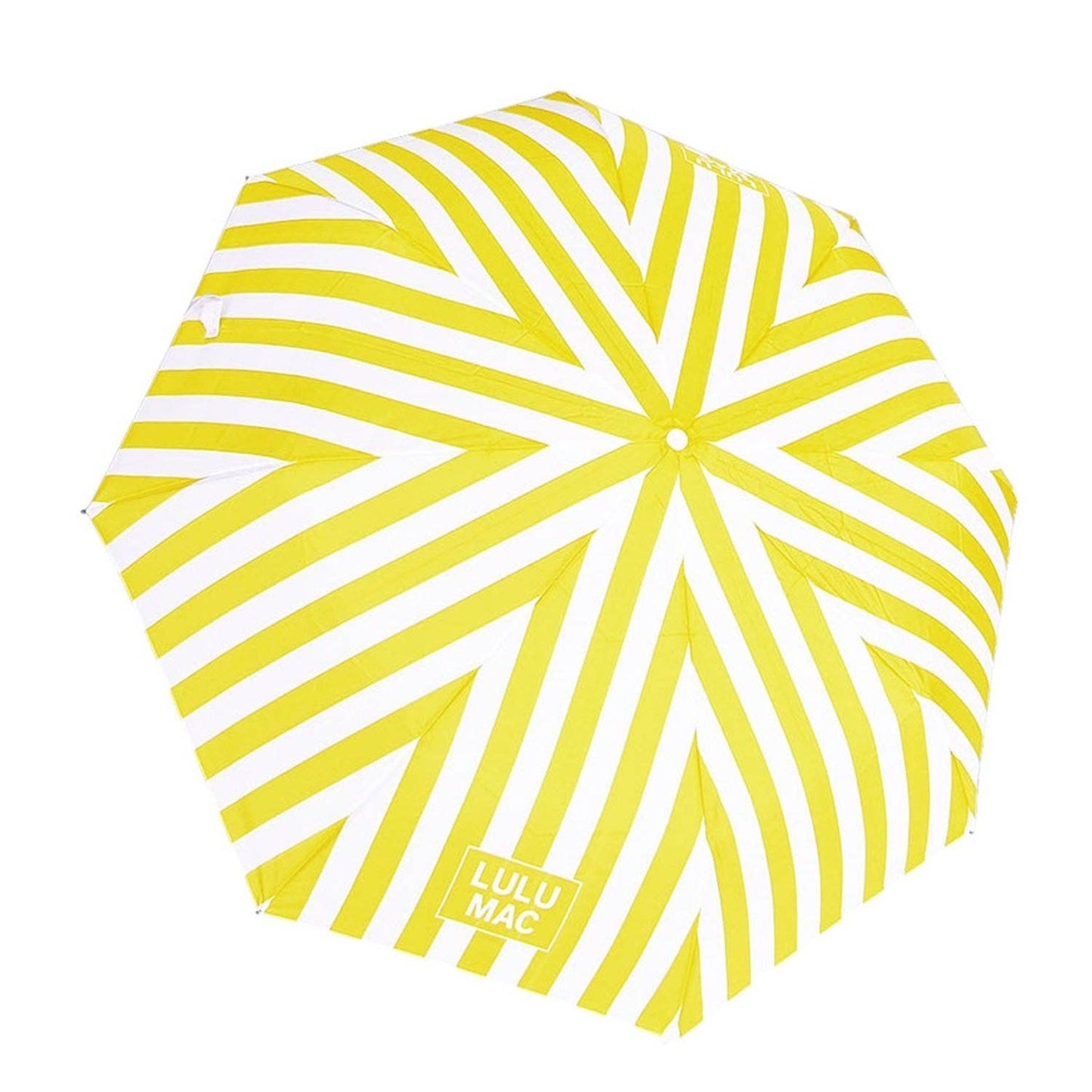 Lulu Mac Umbrella-Yellow Stripe