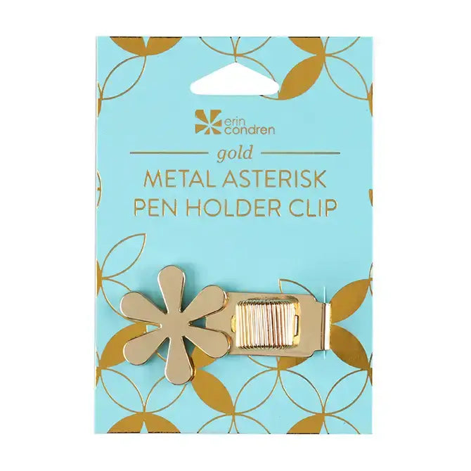🍎Asterisk Pen Clip - Gold