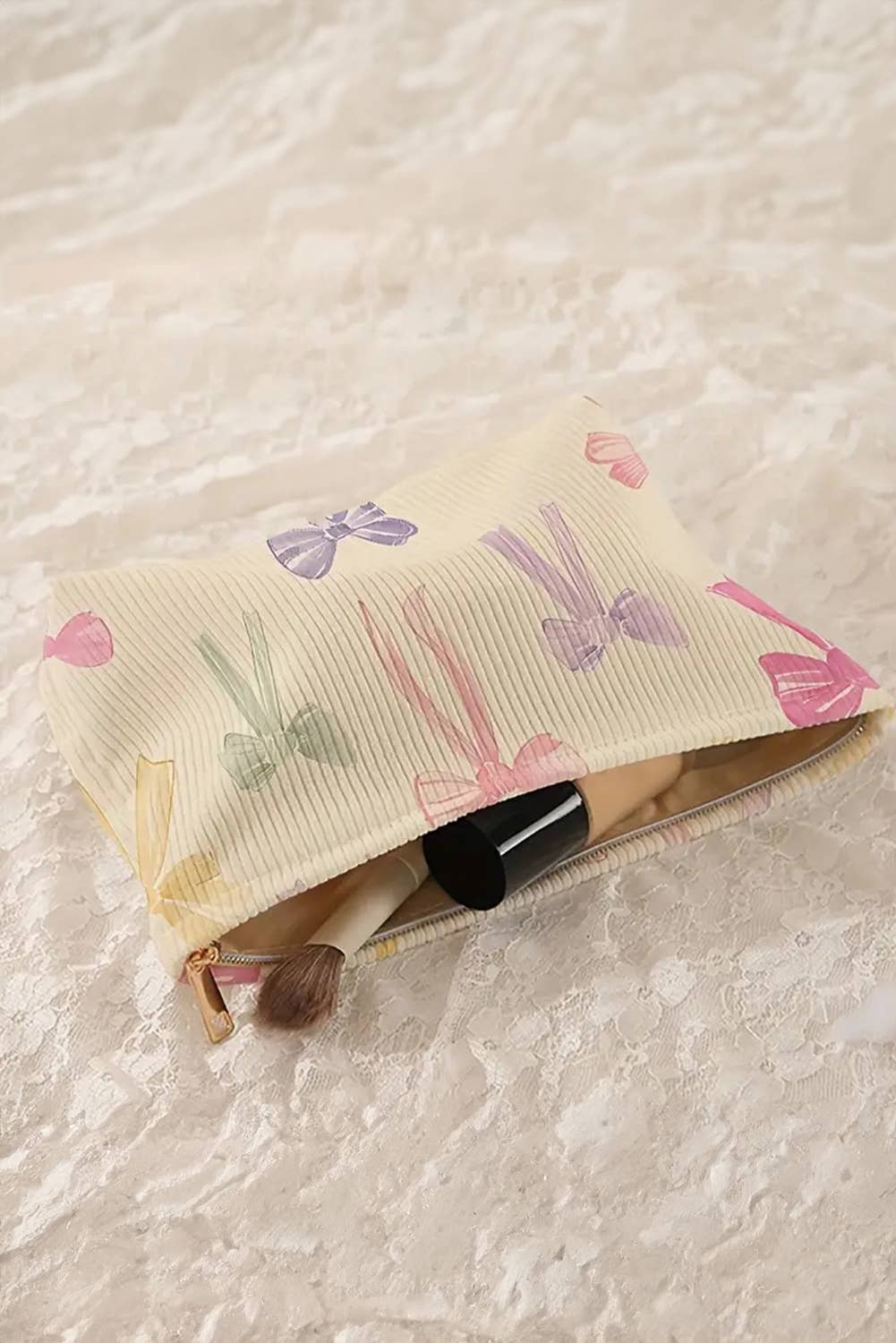 Bow Zipper Pouch
