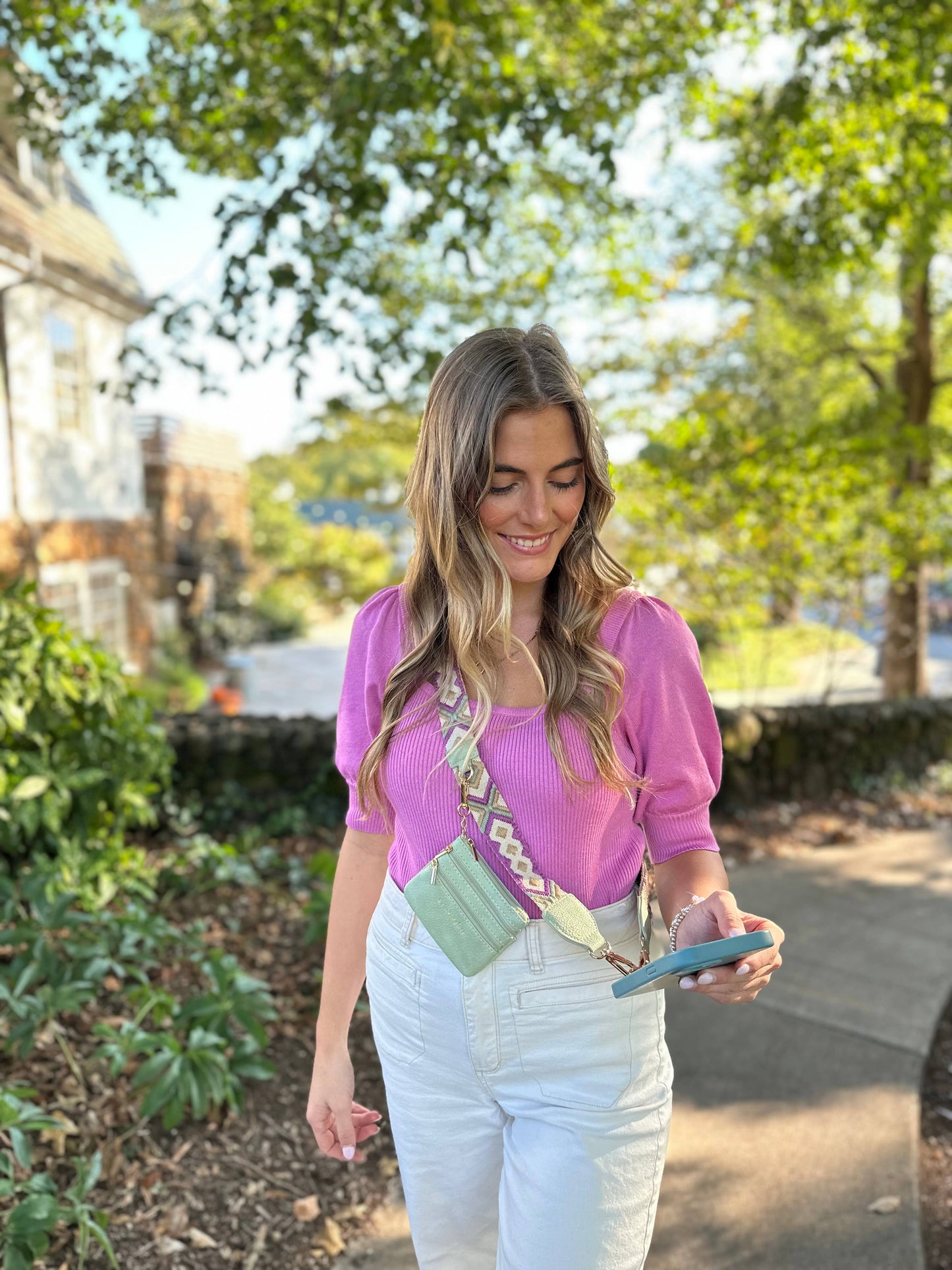 Clip & Go Crossbody: Leopard