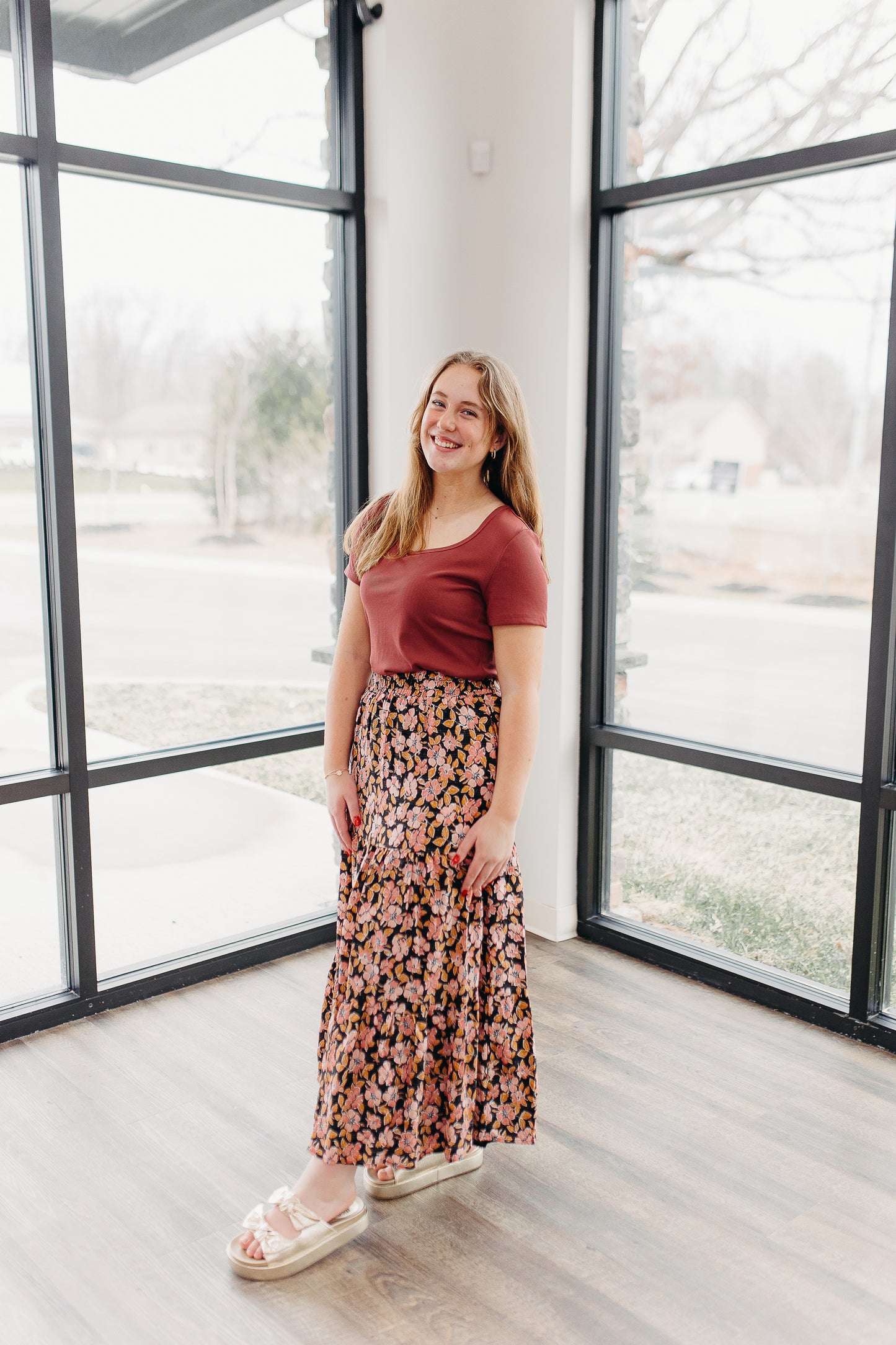 Persimmon Skirt