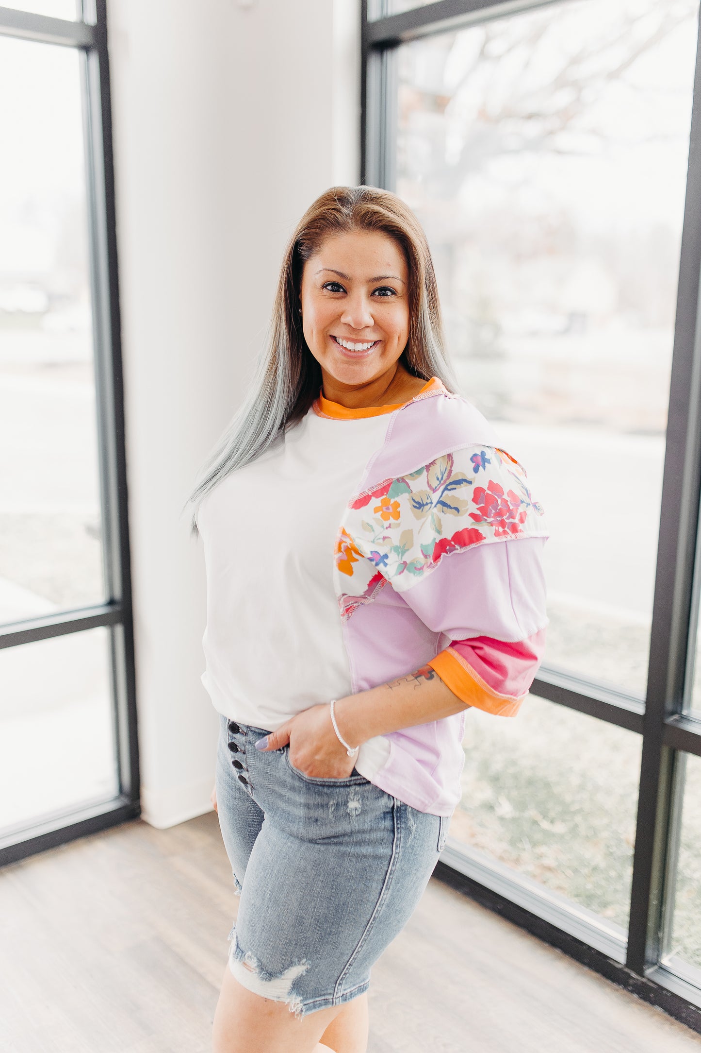 Breezy Bloom Top