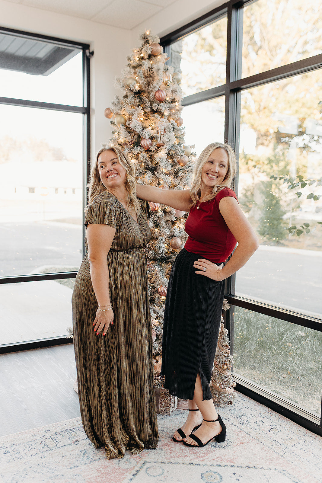 Accordion Skirt in Black