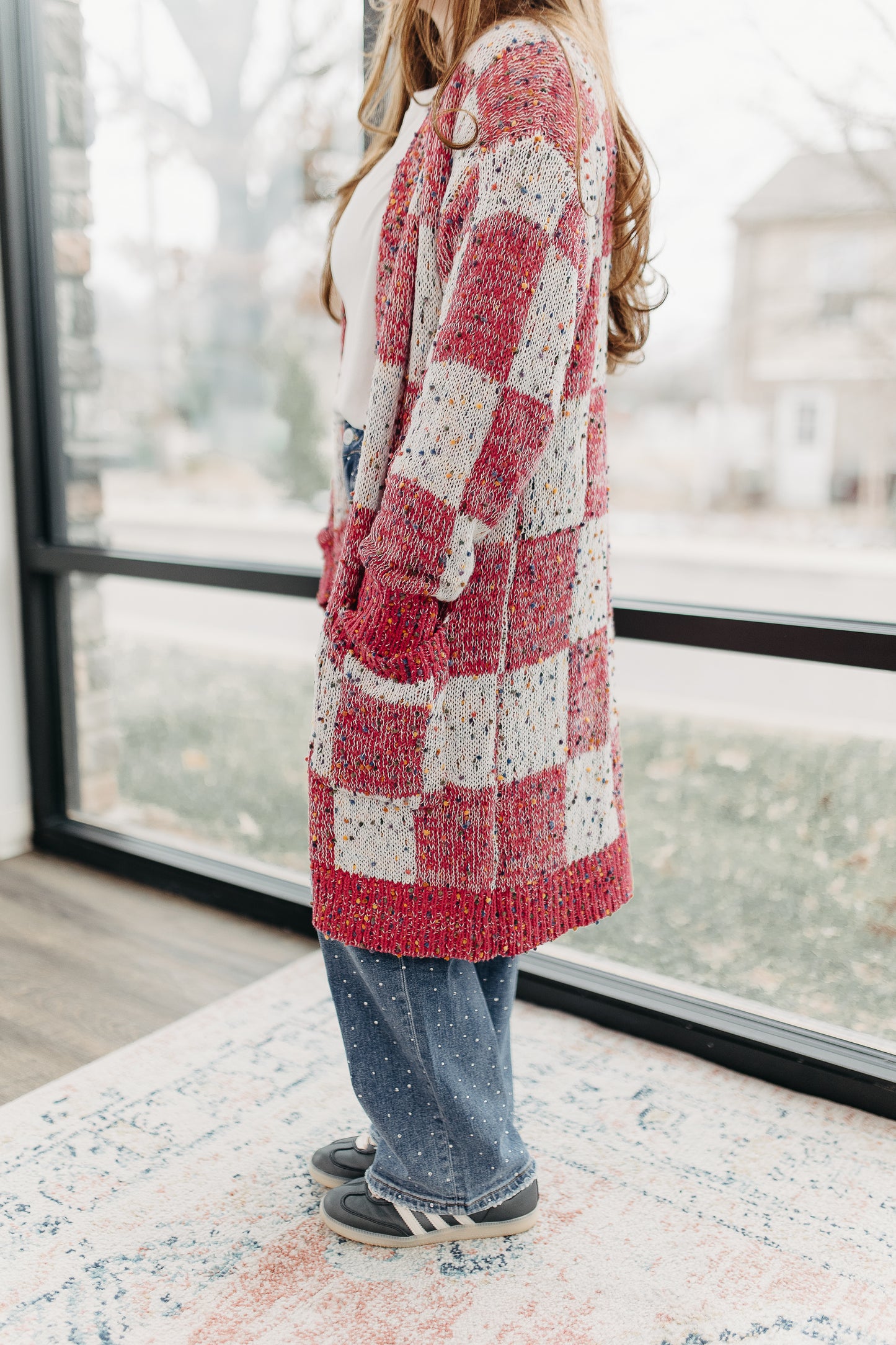 Checkered Miley Cardigan