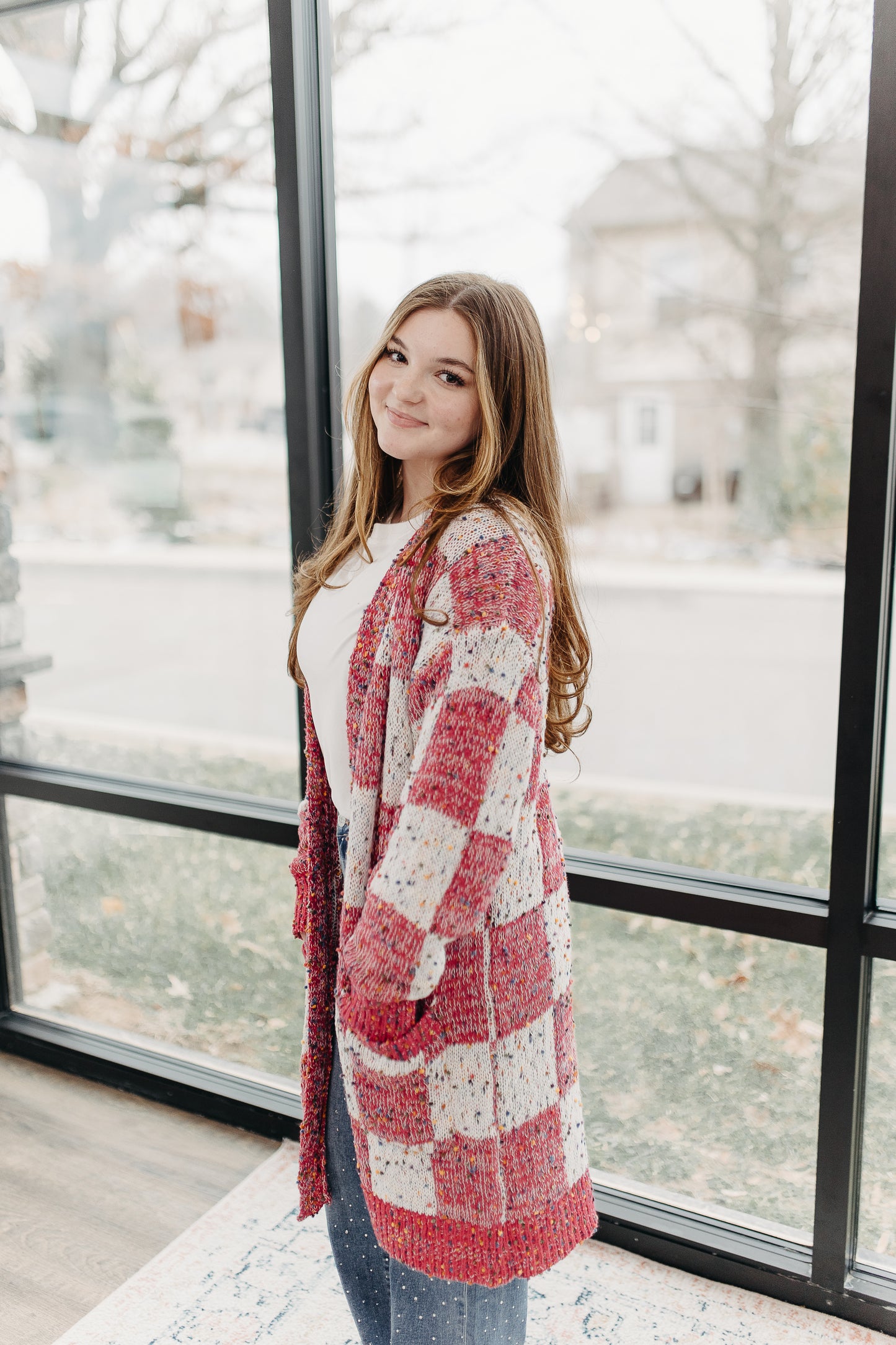 Checkered Miley Cardigan