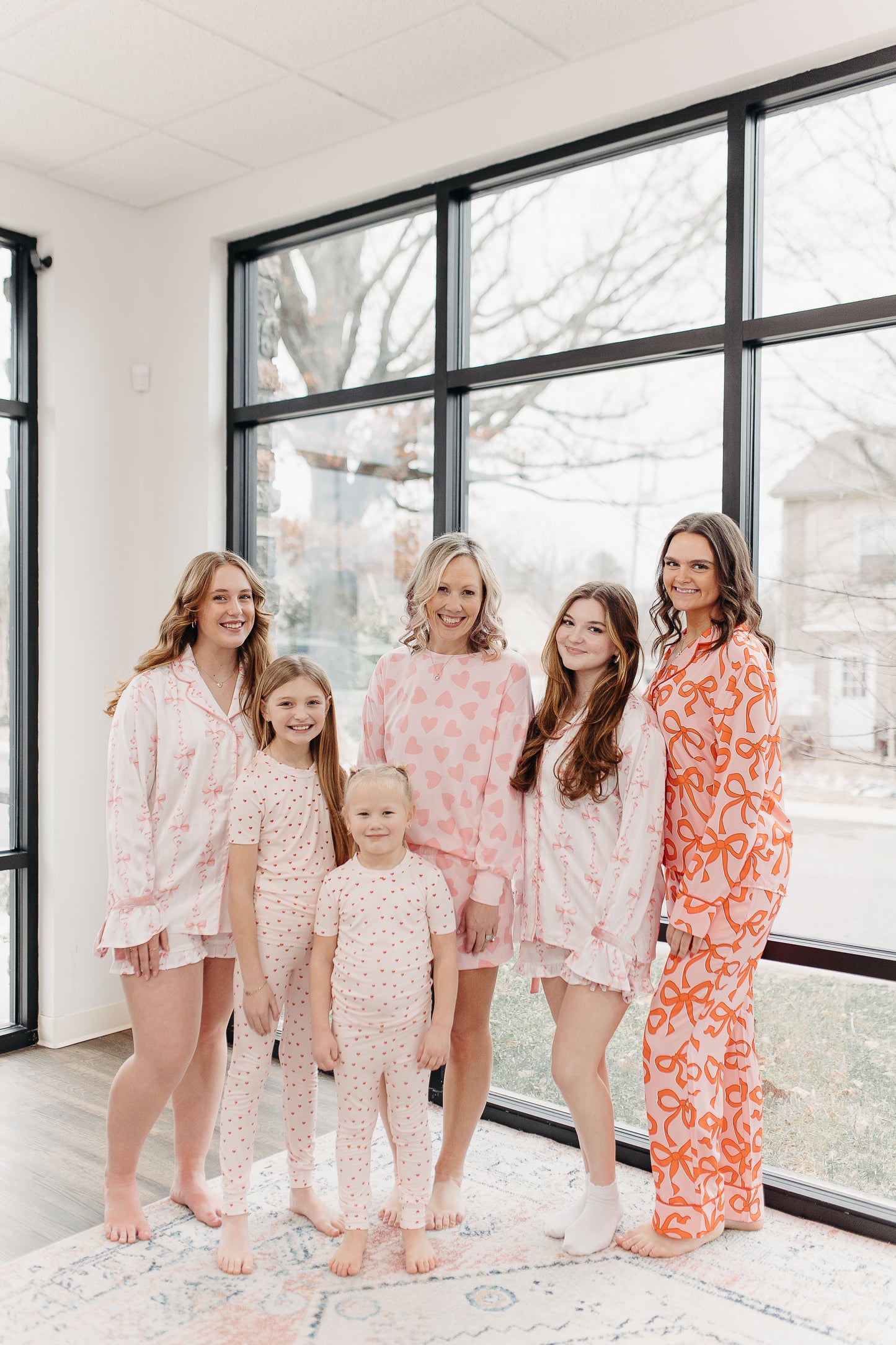 Heart Print Loungewear Set