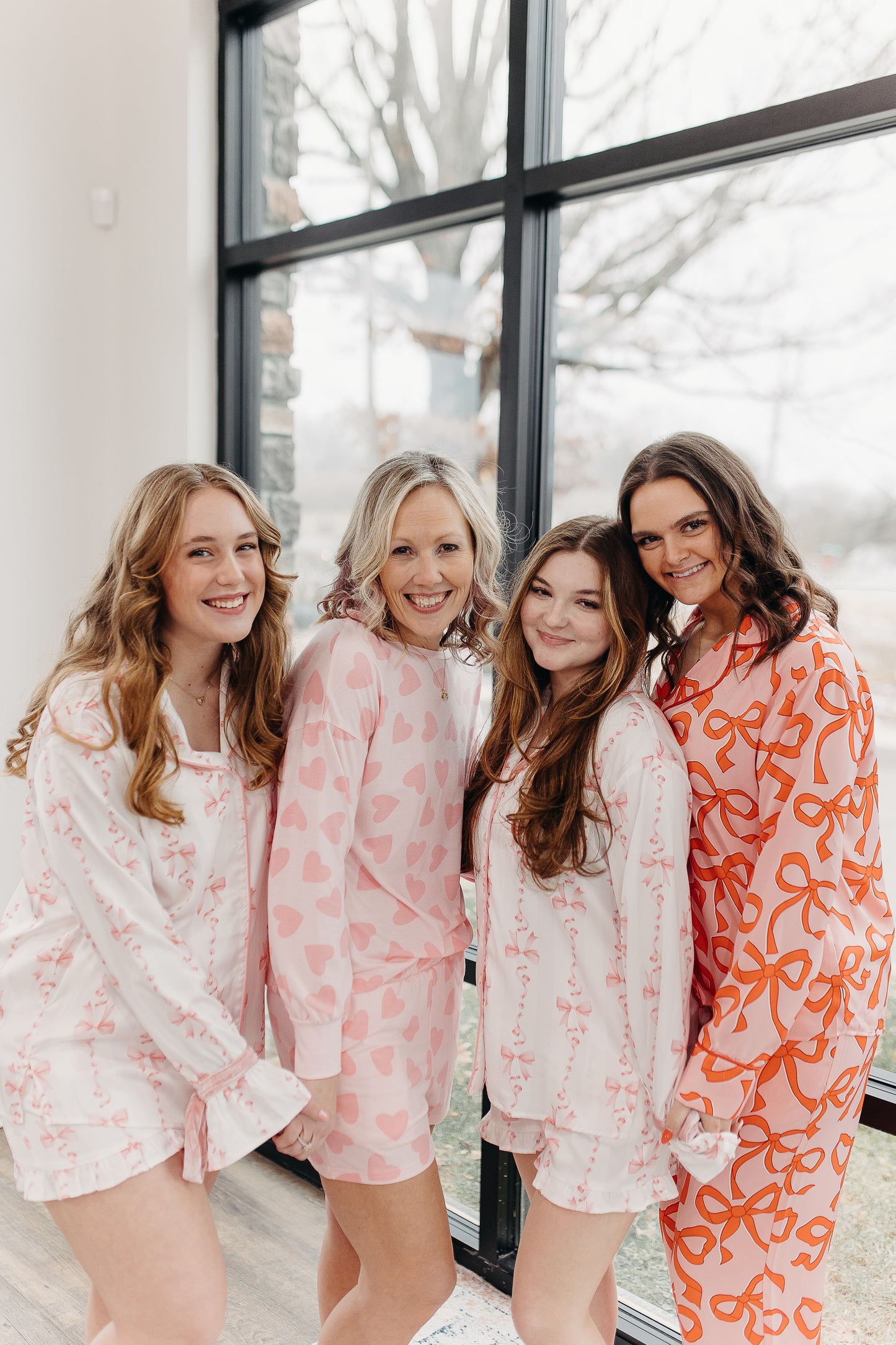 Heart Print Loungewear Set