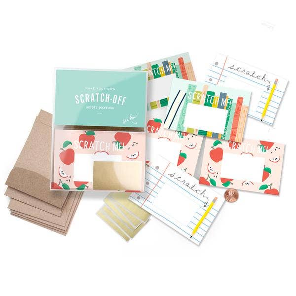 Teacher Scratch-off Mini Notes