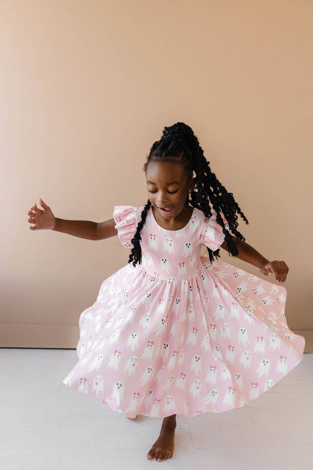 Pink Girly Ghost Twirl Dress