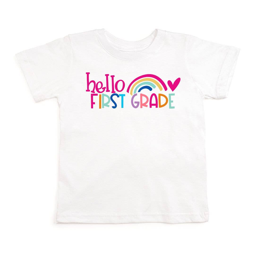 Hello First Grade Shirt