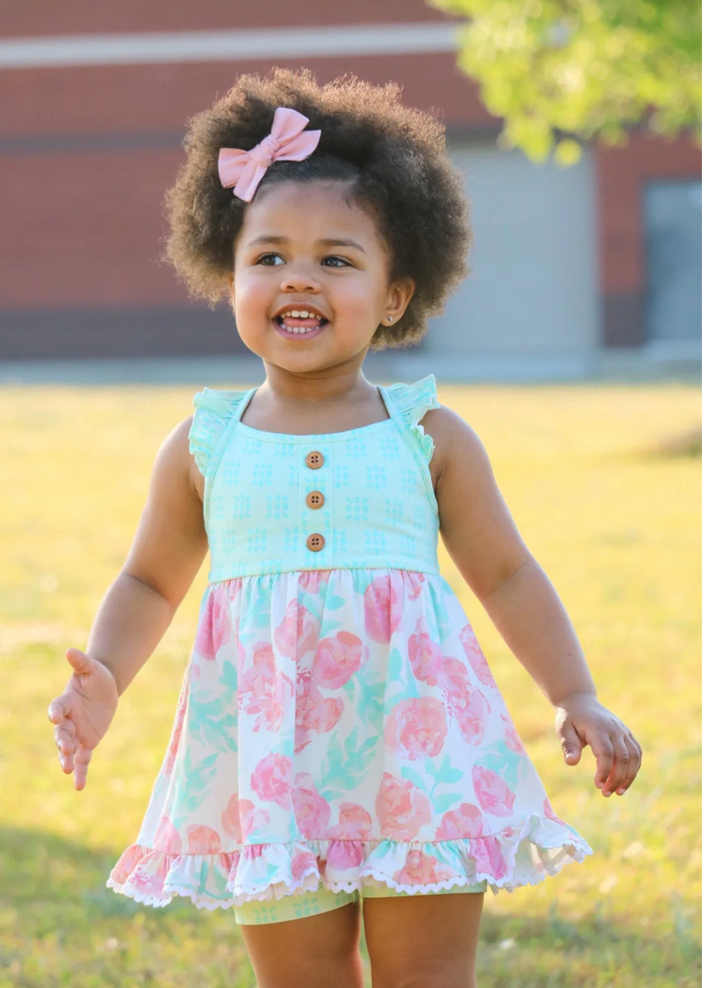 Sunset Belle Tunic Set