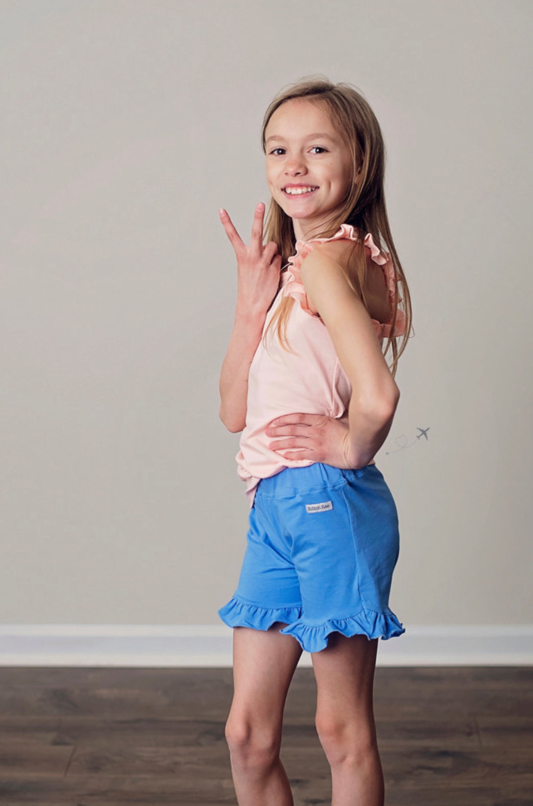 Cornflower Shorties (2,4,6,10,12,14)