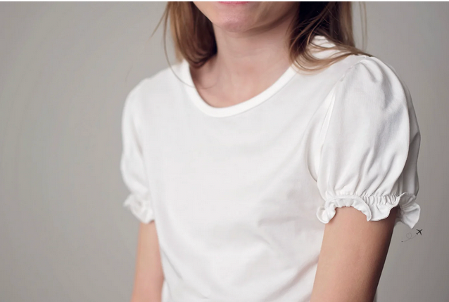 Perfect White Puff Tee