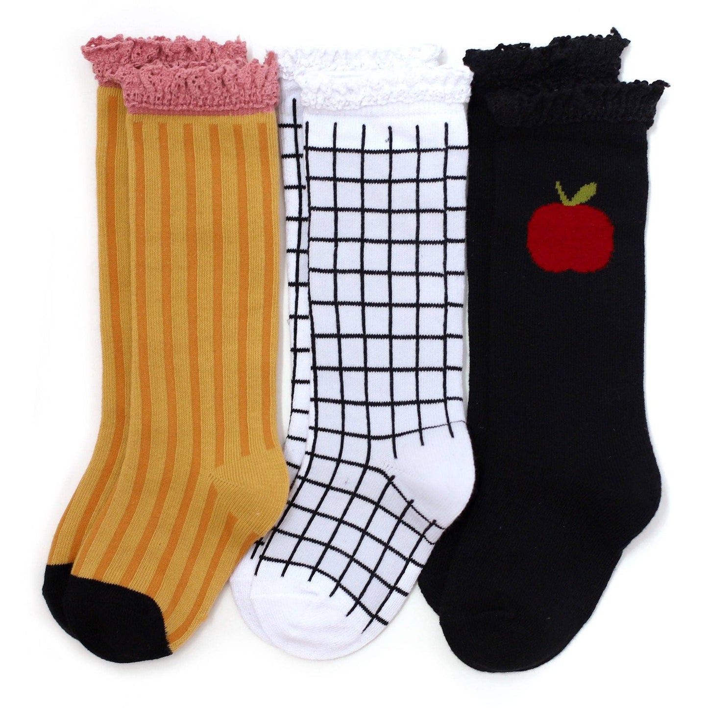 Back to School Knee High Sock 3-Pack
