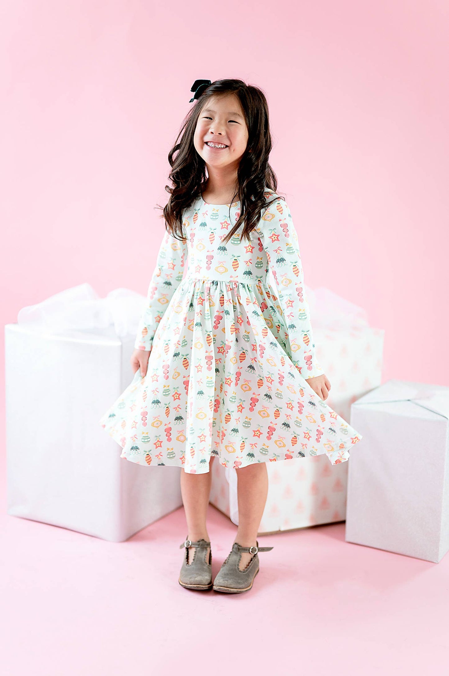 Ornaments Twirl Dress