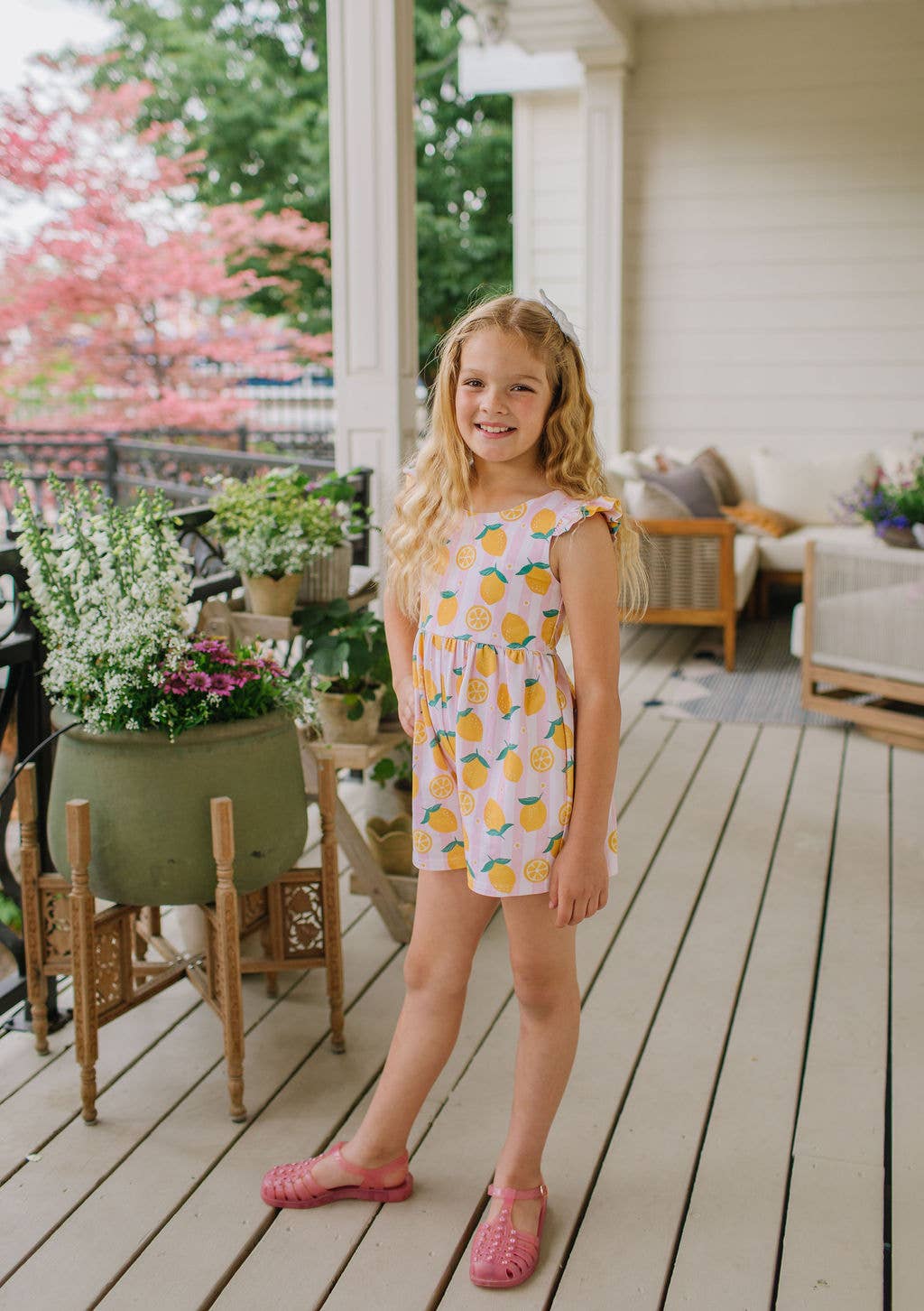 Lemonade Romper