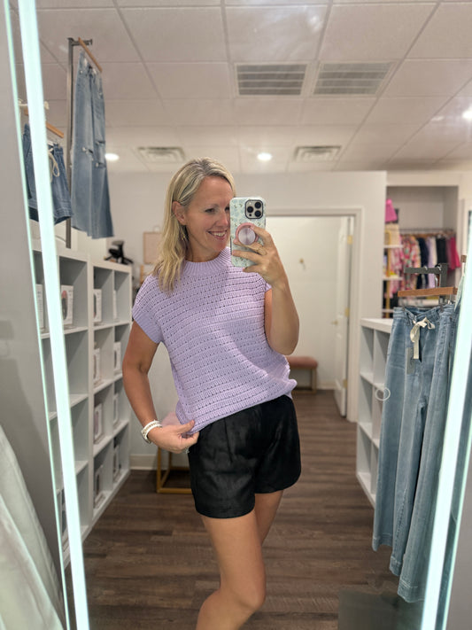 Gia Faux Suede Shorts