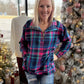 ❄️Plaid Pop Pullover