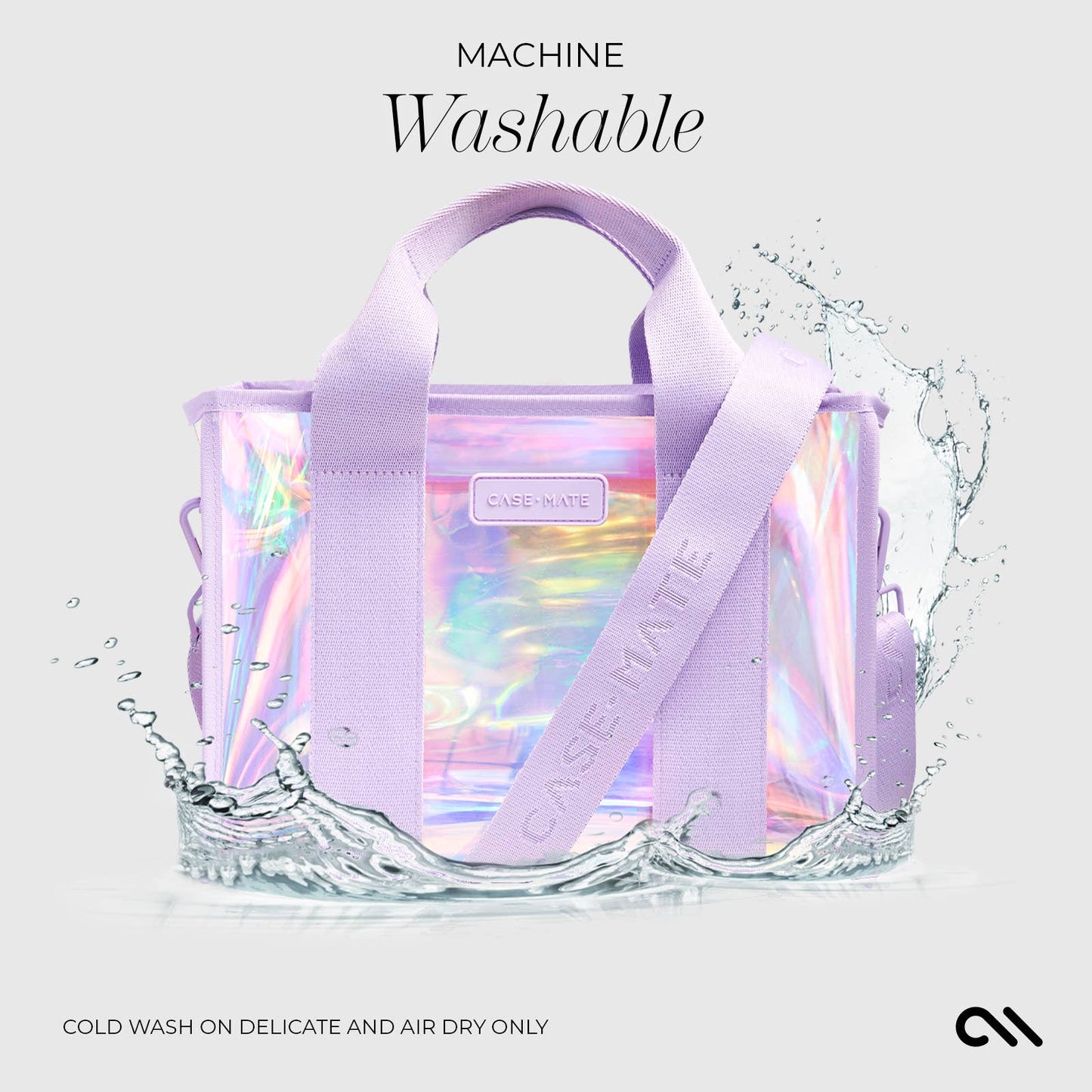 Soap Bubble Mini Zip Tote Bag