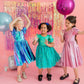 Aqua Party Dress