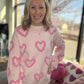 Smitten with Hearts Sweater