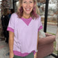Lavender Duo Top
