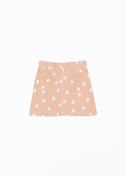 Dolly Skort: Bow Print
