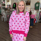Throw On & Go Skort Set-Pink Polka Dot