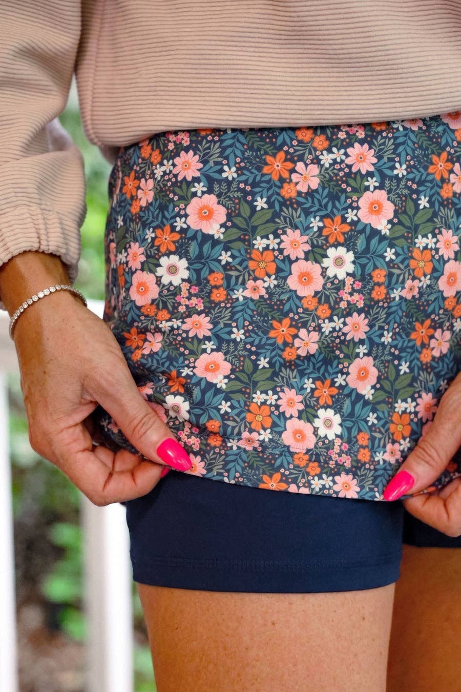 Autumn Bloom Skort