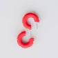 Hot Pink Hoops