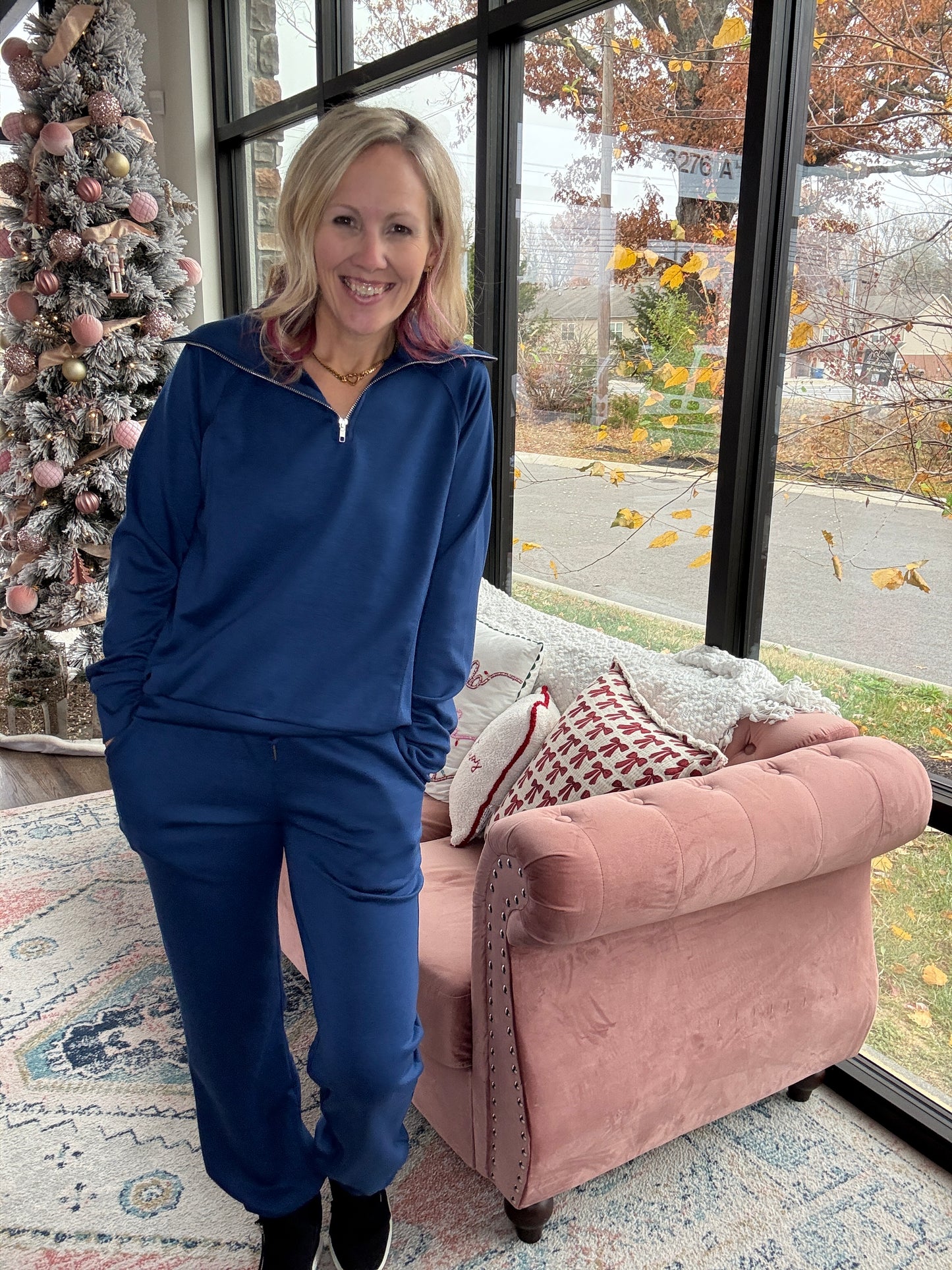 Jetset Quarter Zip Set