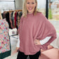 The Larson Pullover- Mauve