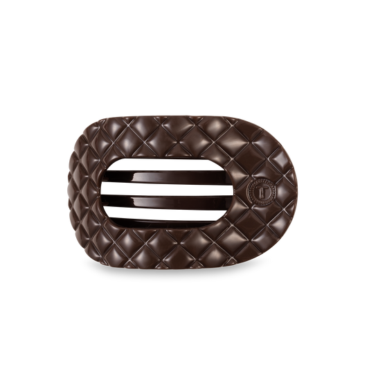 Truly Taupe Quilted Round Medium