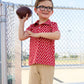 Little MVP Polo- Red
