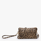 Riley Leopard Crossbody/Wristlet