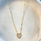 Pearl Heart Necklace