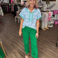 Harbor Bloom Preppy Top