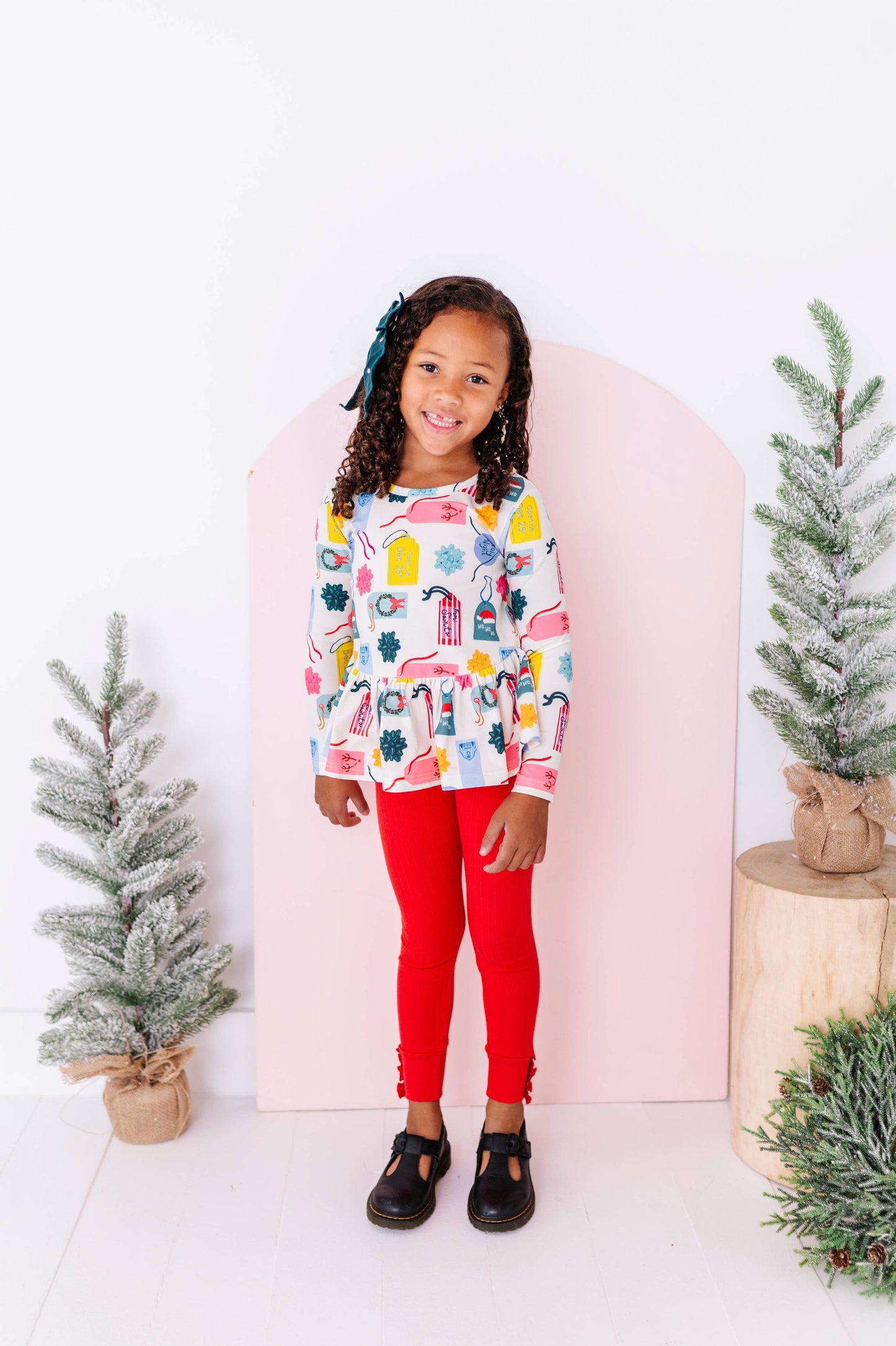 Gift Wrapped Peplum Top