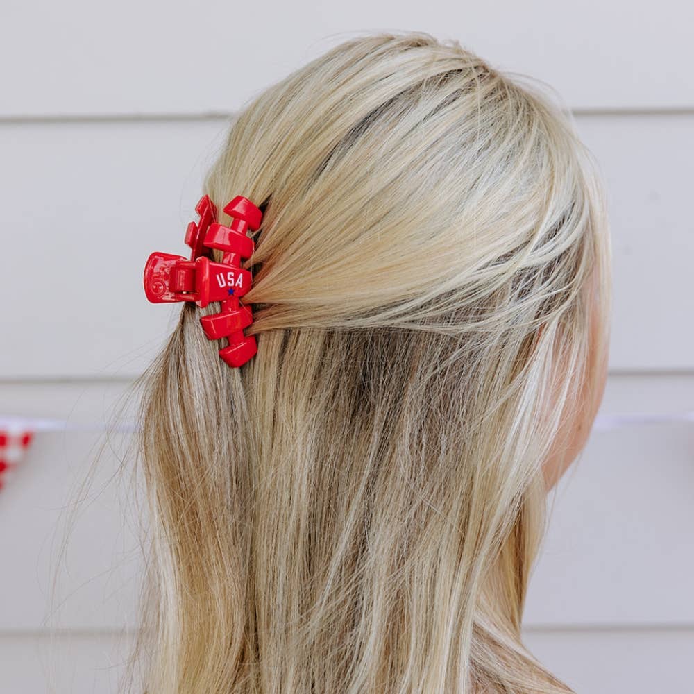 USA Red Small Clip
