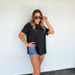 Joey Boyfriend Tee- Black