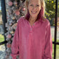 Berry Mineral Wash Pullover