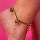 Golden Symbols Anklet
