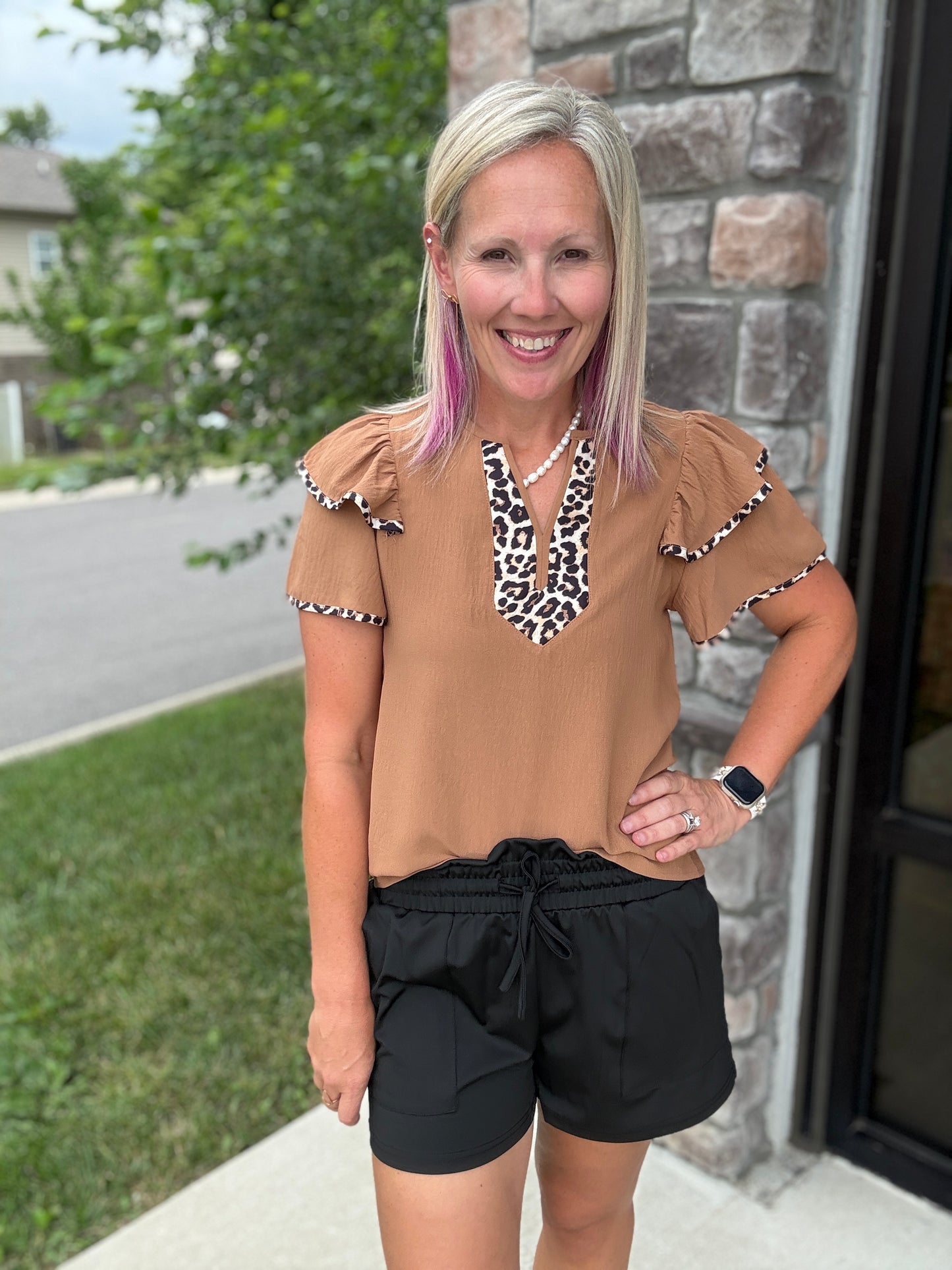City Chic Paperbag Shorts