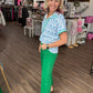 Harbor Bloom Preppy Top