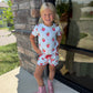 Apple Plaid Girls Scallop Set
