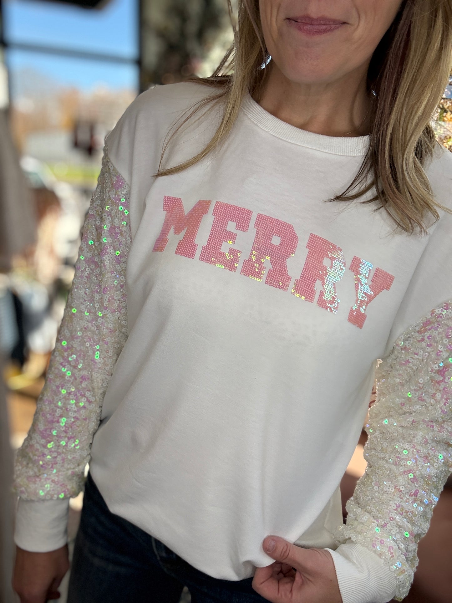 Merry Sparkle Top