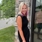 Blackout Scallop Dress