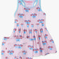 Patriotic Gingham Dress
